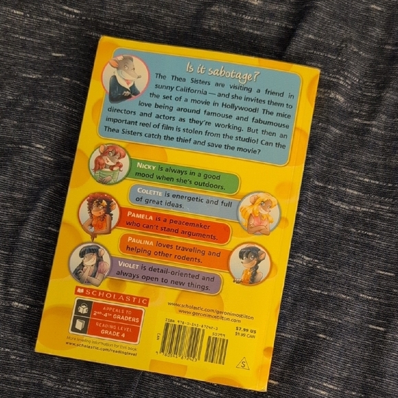 Set Of 2 Scholastic Geronimo Stilton Book Set - Thea Stilton - Picture 9 of 10